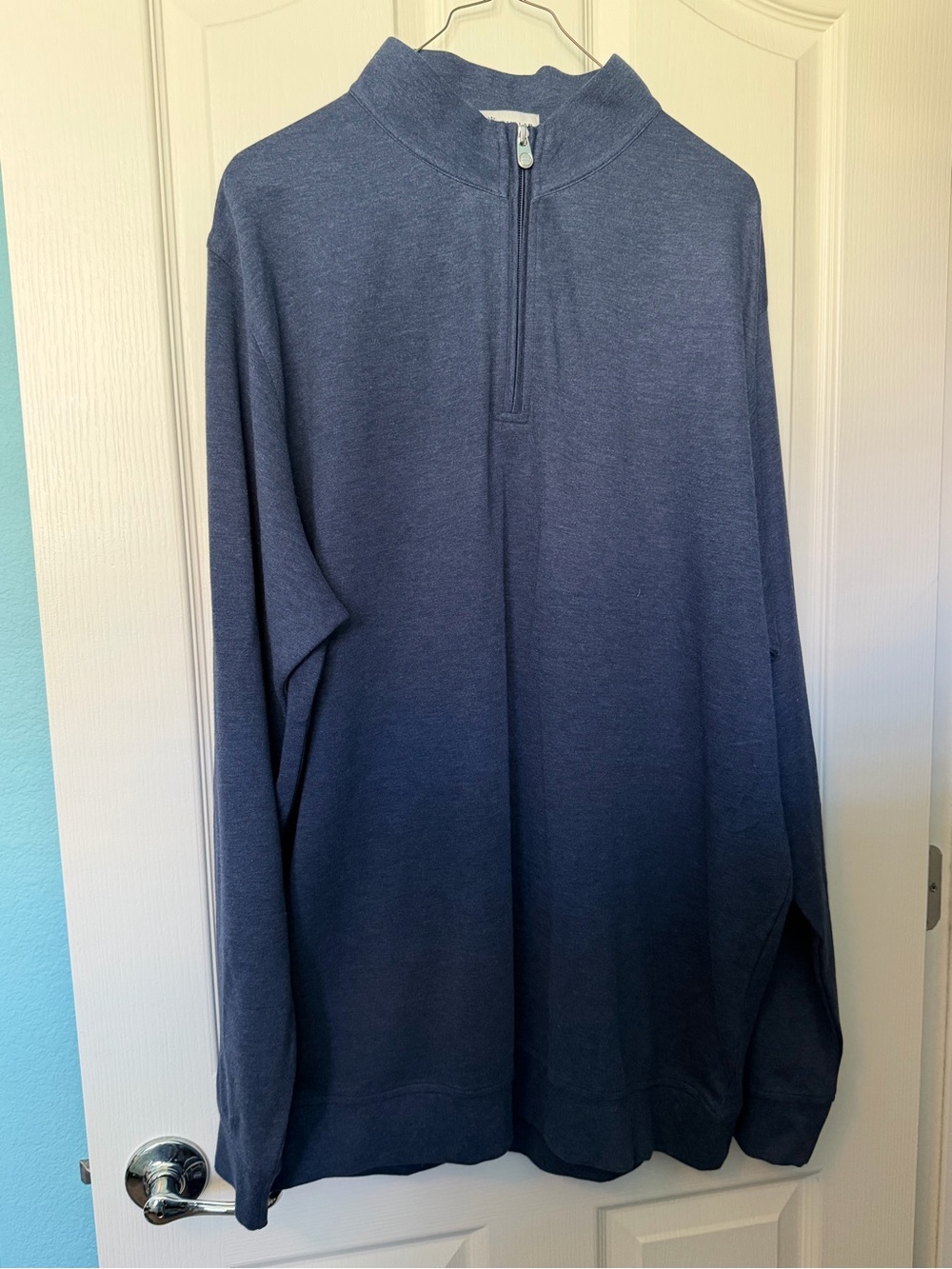 Peter Millar Navy Blue Quarter-Zip Pullover - NWOT